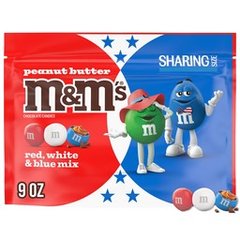 M&m's M&m's Peanut Butter Milk Chocolate Summer Candy 9 oz