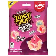 Bazooka Juicy Drop Wild Berry Gummy Mystery Cube, 5 oz