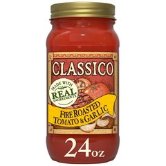 Classico Fire Roasted Tomato Garlic Pasta Sauce 24 Ounces