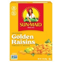 Sun Maid California Golden Raisins 12 oz Bag in a Box 12 oz