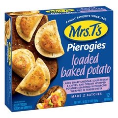 Mrs. T's Loaded Baked Potato Pierogies - 12 ct Frozen
