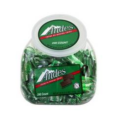 Andes Creme De Menthe Chocolate Mint Thins - 40oz 240ct