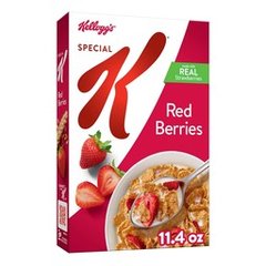 Kellogg's Special K Red Berries Breakfast Cereal, Good Source of Fiber, 11.4 oz