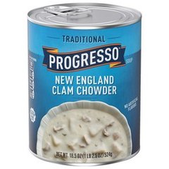 Progresso Traditional New England Clam Chowder Soup, 18.5 oz