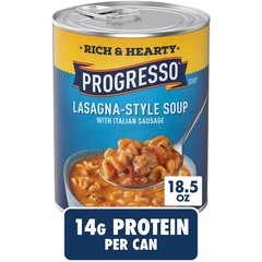 Progresso Lasagna-Style Soup with Italian Sausage, 18.5 oz