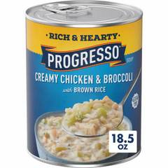Progresso Rich & Hearty Creamy Chicken & Broccoli Canned Soup Gluten Free 18.5 oz 18.5 oz