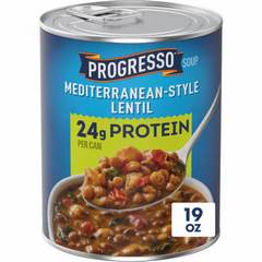 Progresso Soup Lentil Mediterranean Style 19 oz
