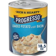 Progresso Rich & Hearty Loaded Potato with Bacon Soup, 18.5 oz
