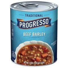Progresso Traditional Beef Barley Soup, 19 oz