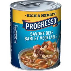 Progresso Rich & Hearty Savory Beef Barley Vegetable