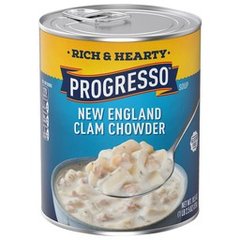 Progresso Rich & Hearty New England Clam Chowder Soup, 18.5 oz
