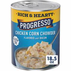 Progresso Rich & Hearty Chicken Corn Chowder Flavored with Bacon Soup 18.5 oz