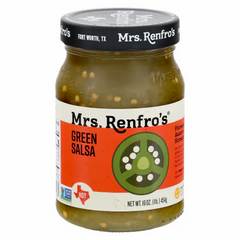 Mrs Renfro's Jalapeno Green Salsa Hot 16 oz