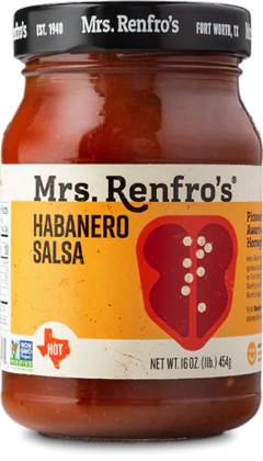 Mrs Renfro's Habanero Salsa Hot 16 oz