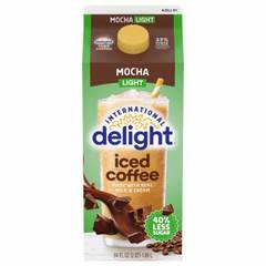 International Delight Less Sugar Mocha Light Iced Coffee 64 fl oz 64 fl oz
