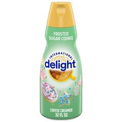 International Delight Frosted Sugar Cookie Liquid Coffee Creamer 32 fl oz 32 fl oz