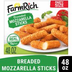 Farm Rich Breaded Mozzarella Cheese Sticks