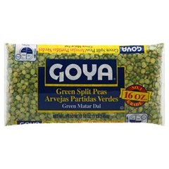 Goya Green Split Peas Dry