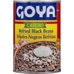 Goya Refried Black Beans, 16 oz