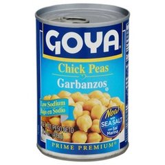 Goya Chick Peas Low Sodium, 15.5 oz
