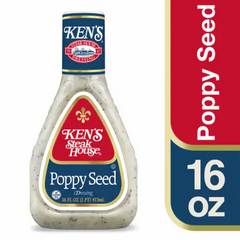 Ken's Steak House Poppy Seed Salad Dressing 16 fl oz