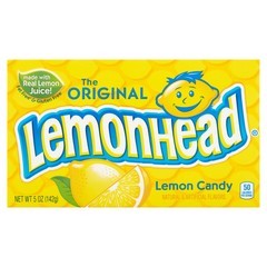 The Original Lemonhead Lemon Candy 5 oz Box