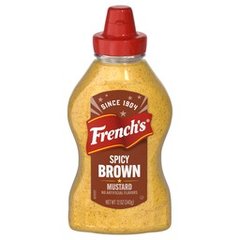 French's Spicy Brown Mustard, 12 oz