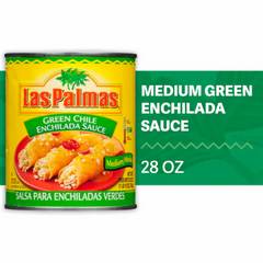 Las Palmas Medium Green Chile Enchilada Sauce, 28 oz