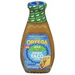 Ortega Mild Green Taco Sauce 7.5 oz