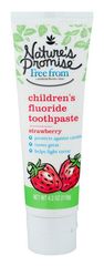 Nature's Promise Children's Fluoride Strawberry Toothpaste