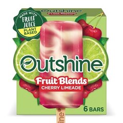 Outshine Fruit Blends Cherry Limeade Bars - 15 FZ