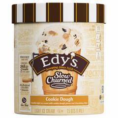 Edy's Dreyer's Slow Churned Cookie Dough Light Ice Cream 1 5 qt