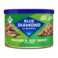 Blue Diamond Wasabi & Soy Sauce Almonds, 6 oz