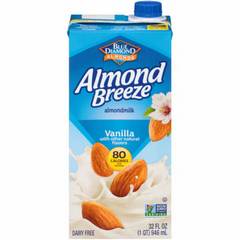 Almond Breeze Vanilla Shelf Stable Almondmilk 32 oz 32 fl oz Brick