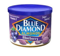 Blue Diamond Blueberry Flavored Almonds 6 oz 6 oz Can