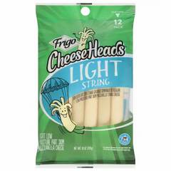 Frigo Cheese Heads Light String Cheese 12ct 10 oz