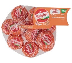 Mini Babybel Gouda Snack Cheese 12 Pack (8.5 oz)