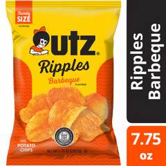 Utz Ripple Chips Bbq 7.75 oz