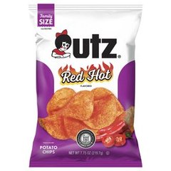 Utz Red Hot Potato Chips - 7.75oz