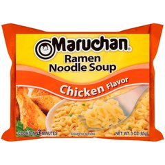 Maruchan Chicken Flavor Ramen Noodle Soup 3 oz