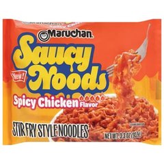 Maruchan Saucy Noods Ramen Noodles Spicy Chicken 3.3 oz - 3.3 oz