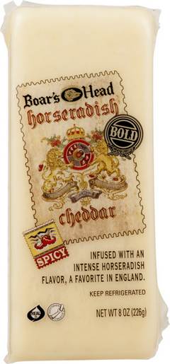 Boar's Head Horseradish Cheddar Cheese