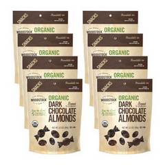 Woodstock Farms Dark Chocolate Covered Almonds Organic