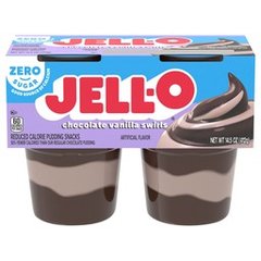 Jell O Chocolate Vanilla Swirls Ready to Eat Refrigerated Pudding 14.5 oz 14.5 oz