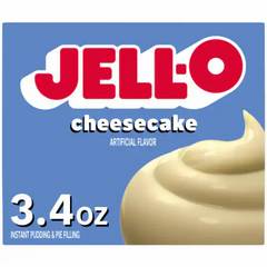 Jell-O Cheesecake Pudding & Pie Filling No High Fructose Corn Syrup 3 Ounces