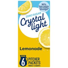 Crystal Light Zero Sugar Lemonade Drink Mix Packets