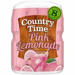 Country Time Pink Lemonade Drink Mix Canister