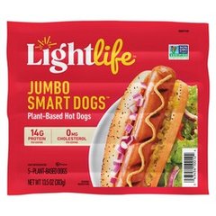 Lightlife Smart Dogs Jumbo Veggie Protein Links, 13.5 oz