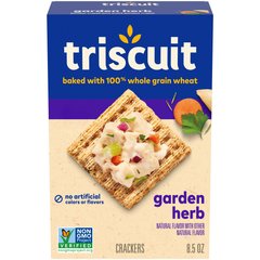 Triscuit Garden Herb Whole Grain Wheat Crackers 8.5 oz