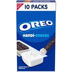 Handi-Snacks OREO Cookie Sticks 'N Creme Dip Snack Packs - 10 Count